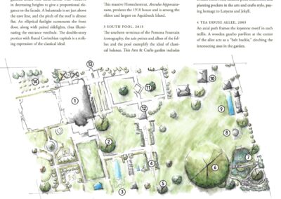 Detail from the Bellevue House brochure.